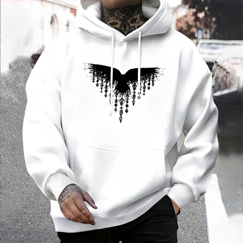 Urban Street Fashion Photography - 2026 Men's Hooded Sweatshirt - Urban