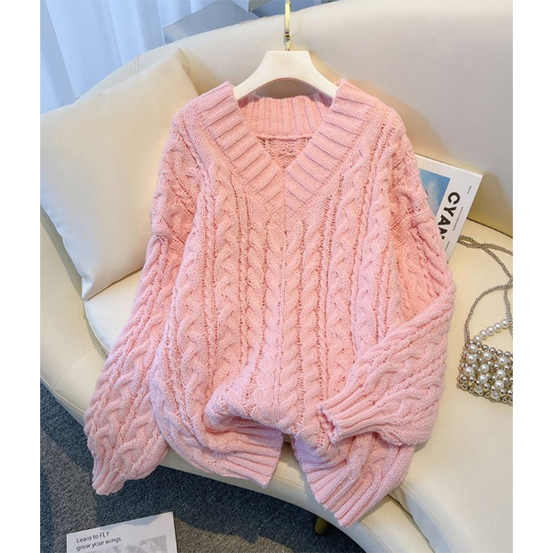 Street Fashion Korea - MEXZT Harajuku Sweater Women Fashion Oversized