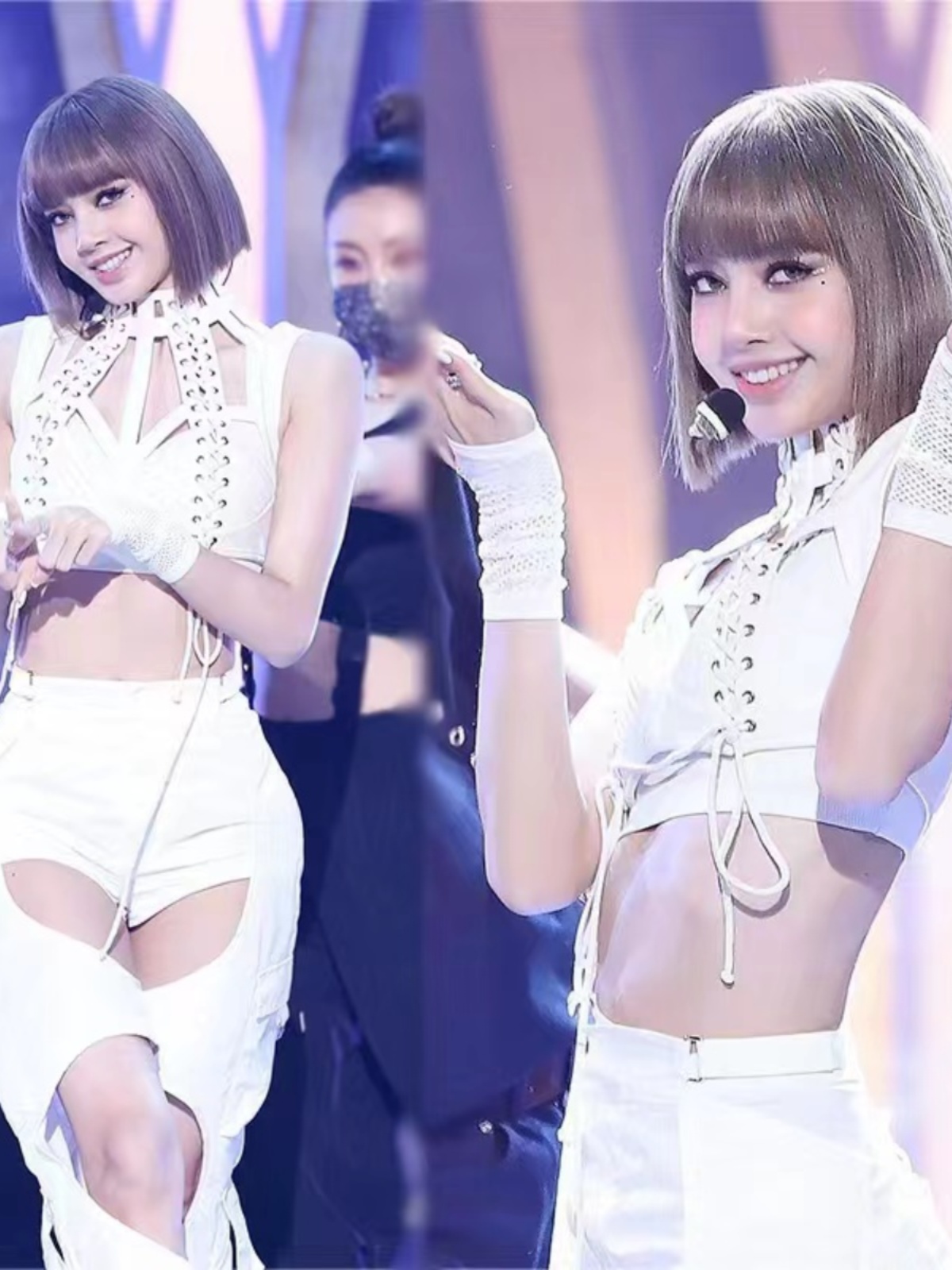 Korean Street Fashion Female - New Female Group Dance Costume Jazz