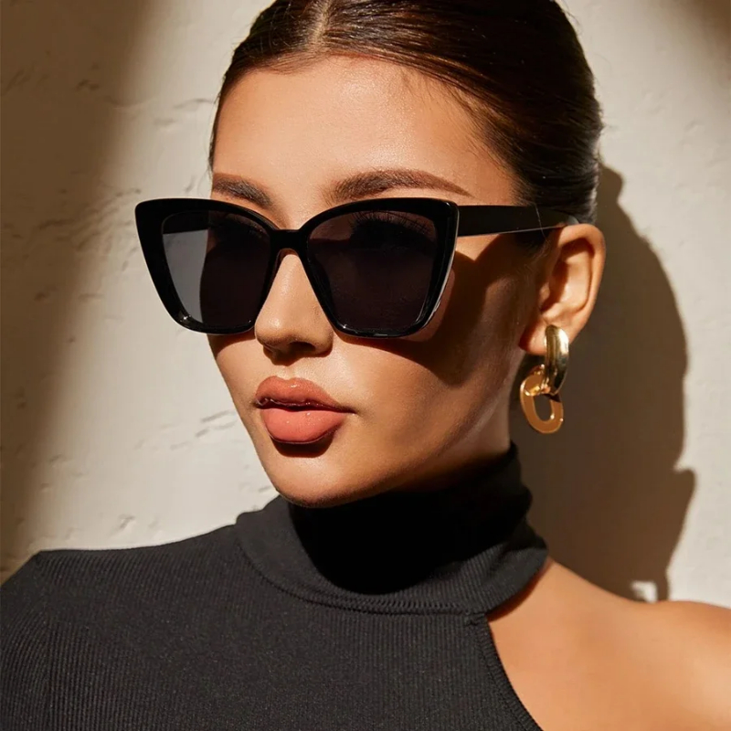 Street Fashion Photoshoot - INS Cat Eye Sunglasses UV400 Protection