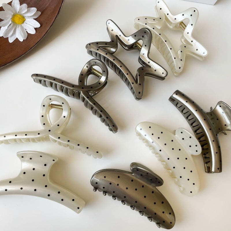 French Style Large Hair Claw B - French Street Fashion 评论和价格