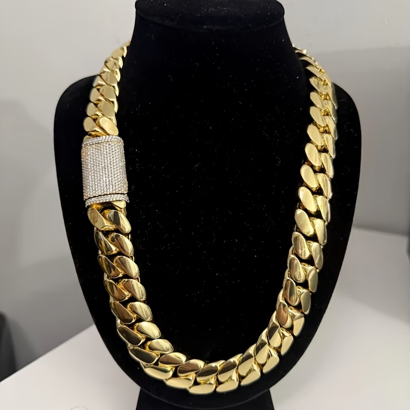 5Mm Men'S Hip Hop Miami Cuban  - Street Fashion Blog 评论和价格