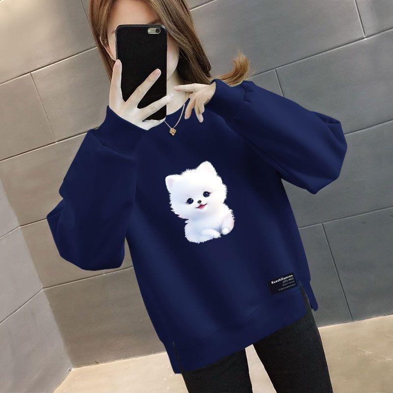 Thickened Fleece Oversize Loos - Oversized Crewneck Fleece 评论和价格