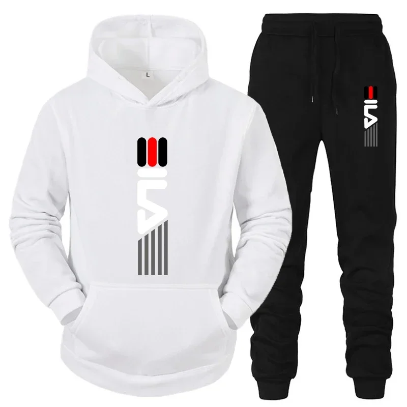 Men's Tracksuit Hooded Sweatsh - Street Fashion For Man 评论和价格