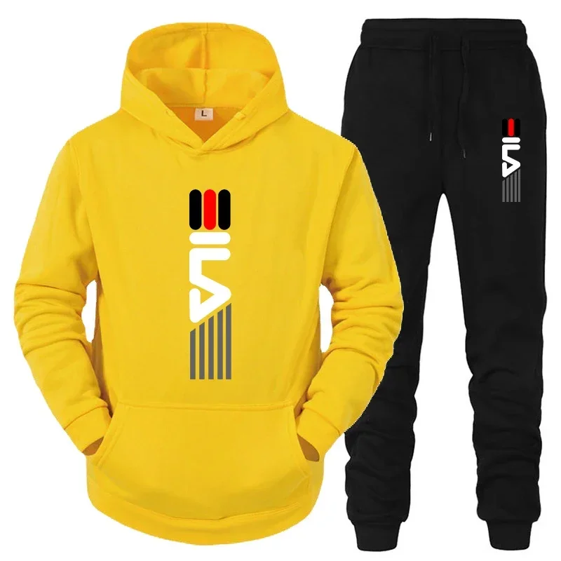 Men's Tracksuit Hooded Sweatsh - Street Fashion For Man 评论和价格