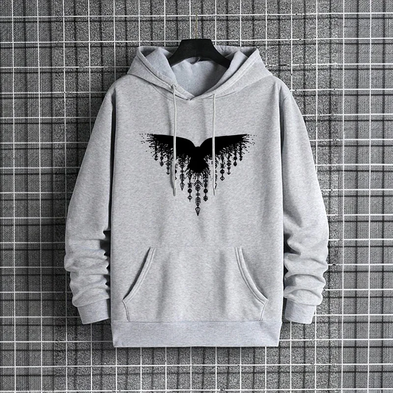 2026 Men's Hooded Sweatshirt - - Urban Street Fashion Photography 评论和价格