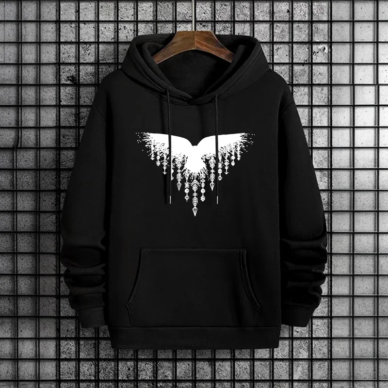 2026 Men's Hooded Sweatshirt - - Urban Street Fashion Photography 评论和价格