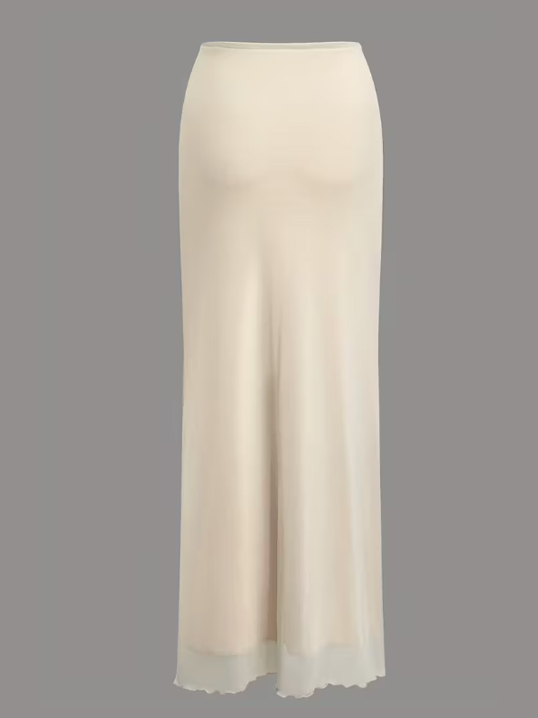 Women's Elegant Ruched Double  - Mesh Top Layering 评论和价格