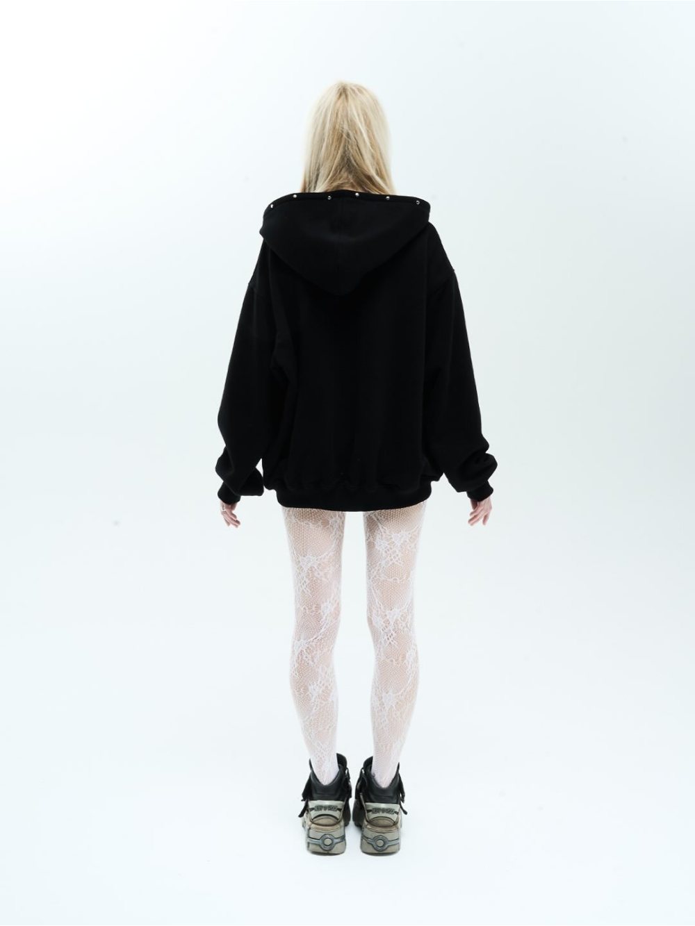 2026 New Y2K Dark Cross Hooded - Street Fashion Zip Up Hoodie 评论和价格