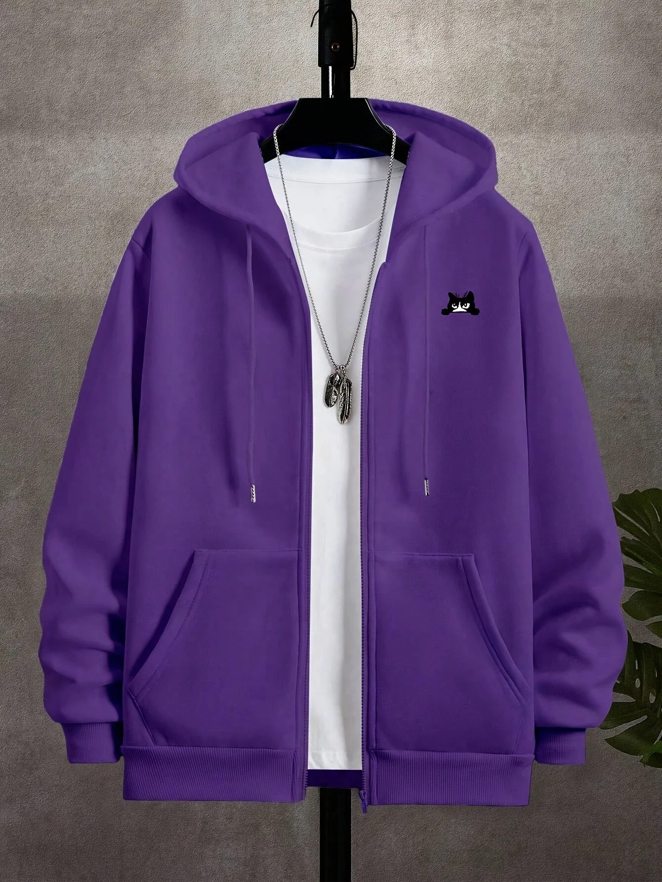 The High Street Hoodie Men Zip - Street Fashion Zip Up Hoodie 评论和价格