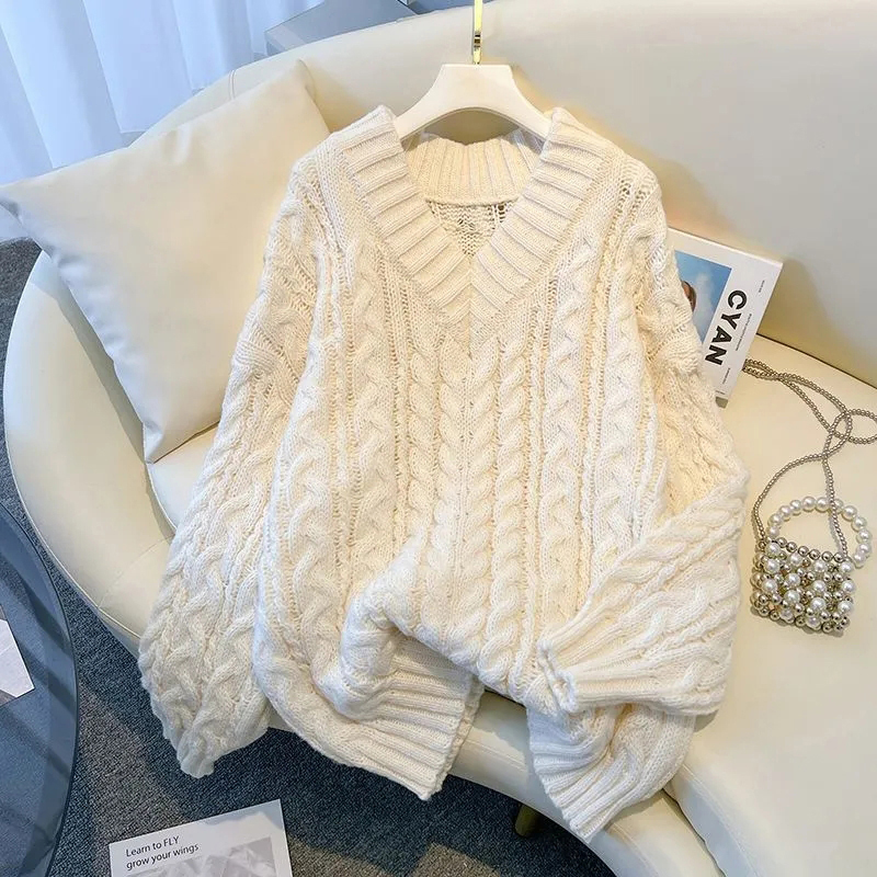MEXZT Harajuku Sweater Women F - Street Fashion Korea 评论和价格