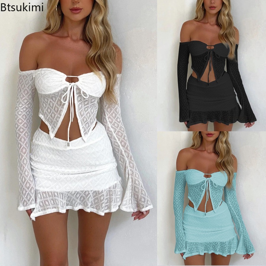 New Women's Sexy 2-Piece Sets  - Street Fashion News 评论和价格