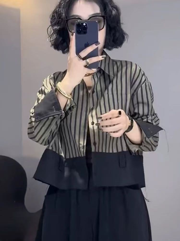Retro Design Short Jackets Shi - Street Fashion Korea 评论和价格