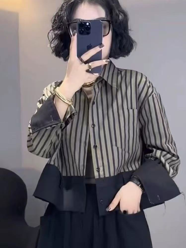 Retro Design Short Jackets Shi - Street Fashion Korea 评论和价格