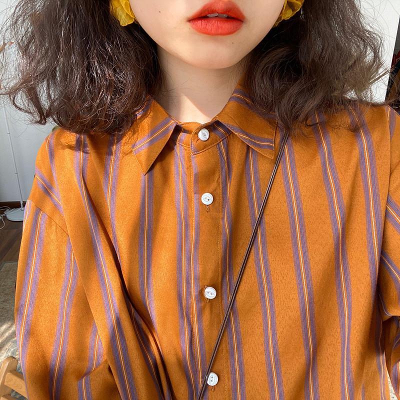 Spring New Striped Loose Casua - Street Fashion Youth 评论和价格