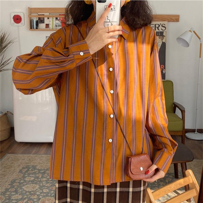 Spring New Striped Loose Casua - Street Fashion Youth 评论和价格