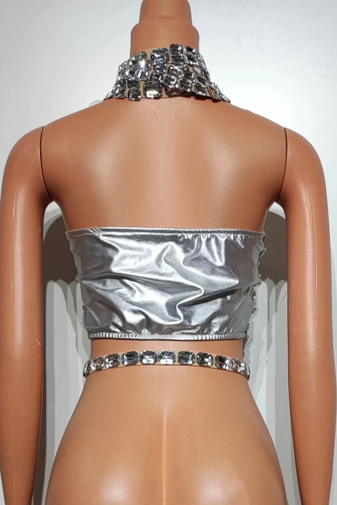 Women Summer Luxury Rhinestone - Street Fashion Photoshoot 评论和价格