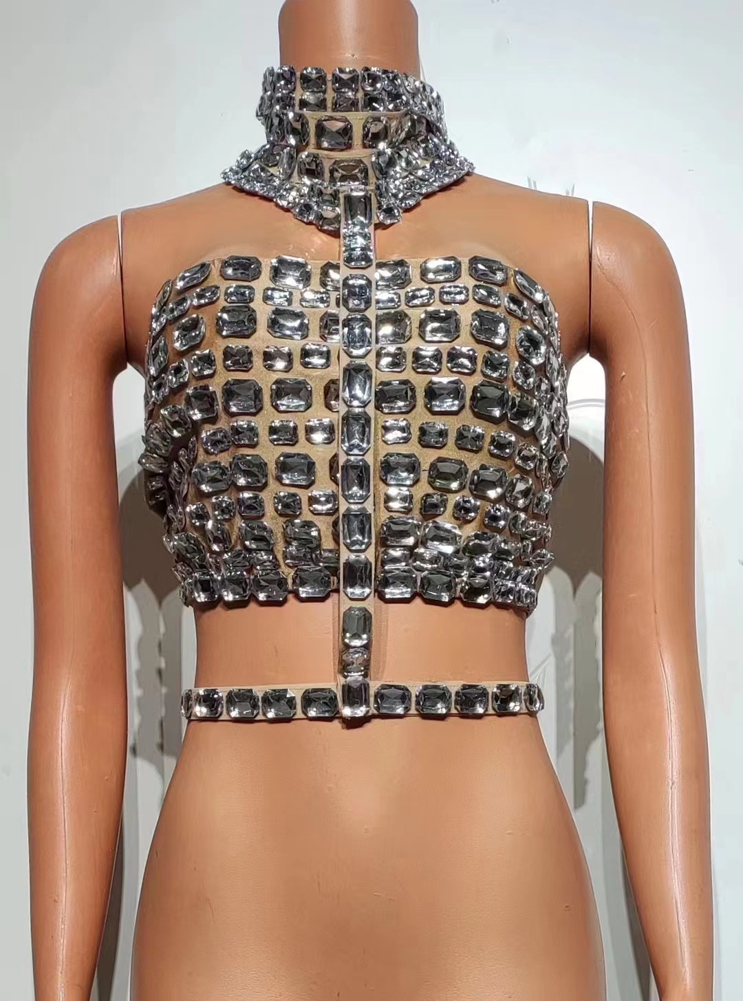 Women Summer Luxury Rhinestone - Street Fashion Photoshoot 评论和价格