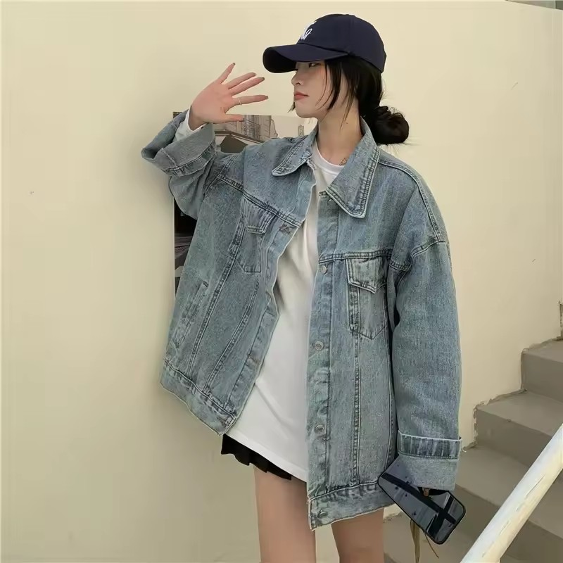 2025 New Fashion Denim Jacket  - Street Fashion Korea 评论和价格