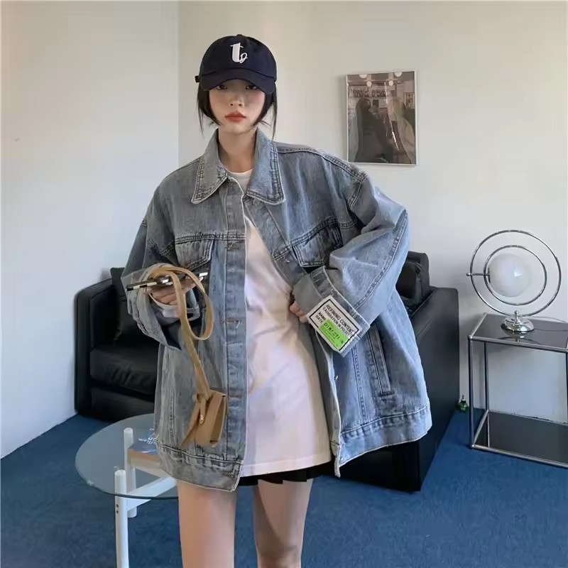 2025 New Fashion Denim Jacket  - Street Fashion Korea 评论和价格