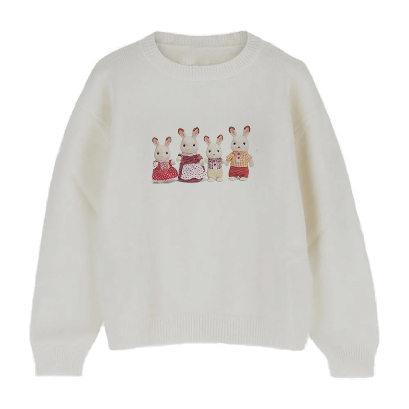 Spring Sweaters New Sweet Stre - Korean Street Fashion Female 评论和价格
