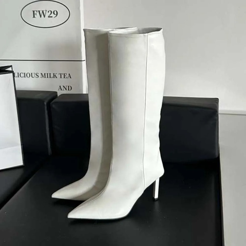 Luxury Women Long Boots Fashio - French Street Fashion 评论和价格