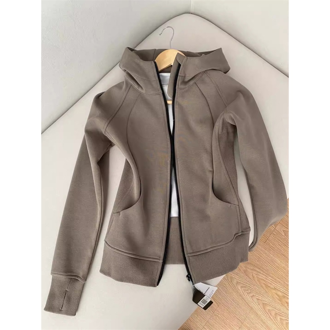 Women's Fitted Hoodie Jacket Y - Fashion Street Yoga 评论和价格