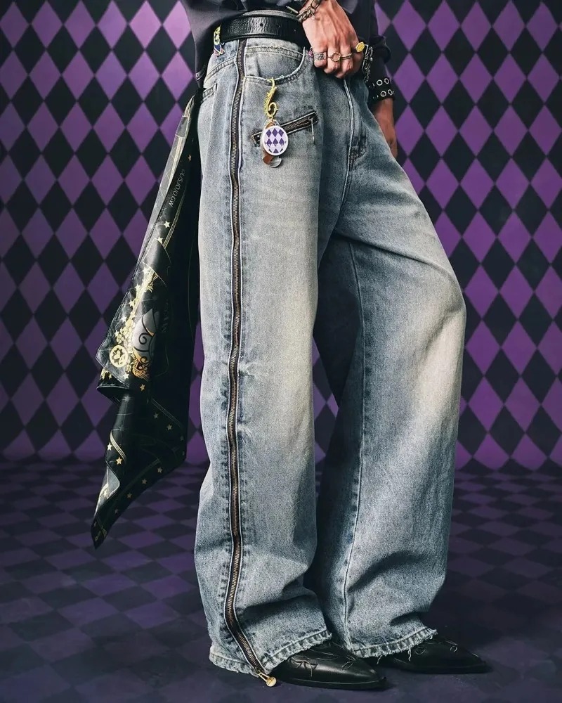 Y2K Streetwear Men Hip Hop Har - Street Fashion Y2K 评论和价格