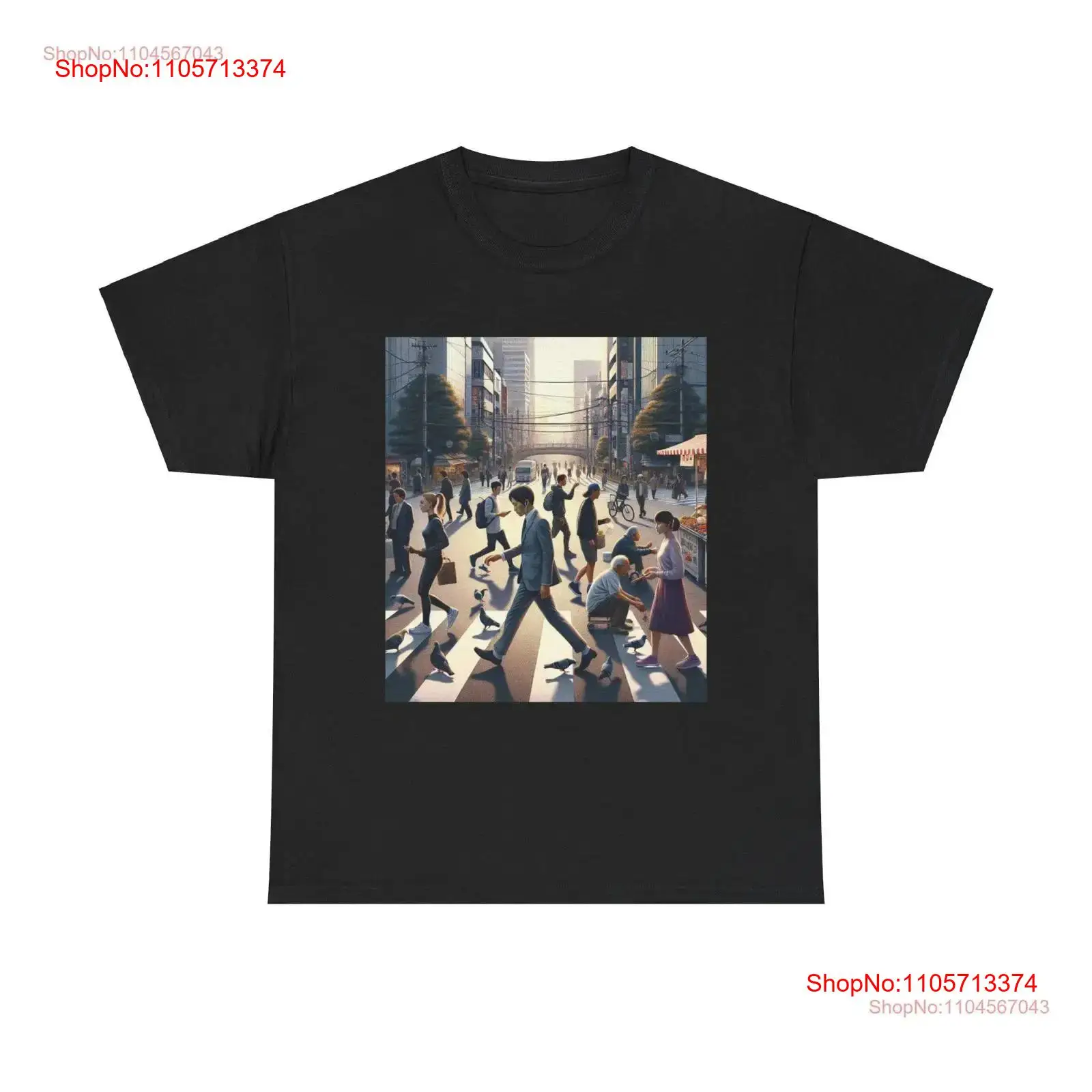 Tokyo Morning Commute T Shirt  - Urban Street Fashion Photography 评论和价格
