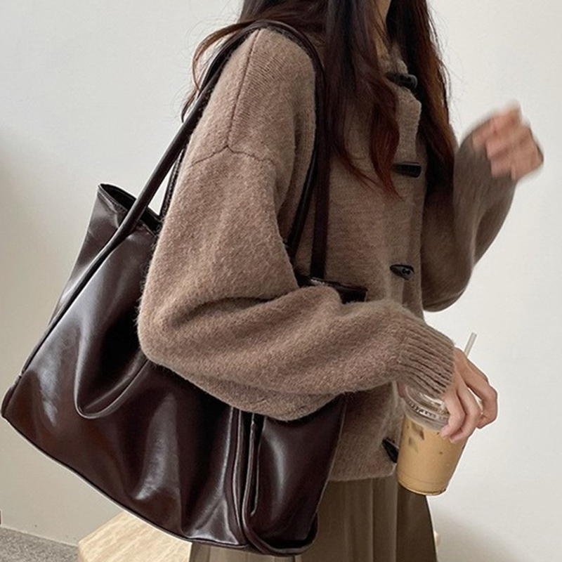 2026 Women New Vintage Shoulde - Korean Street Fashion Female 评论和价格