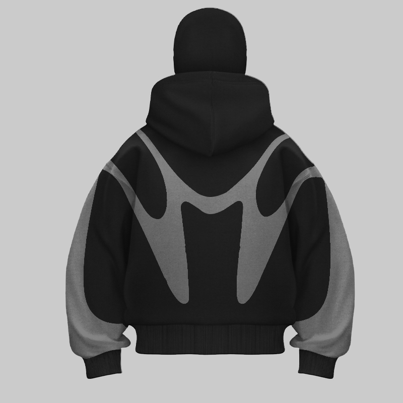 Retro Printed Devil Pattern Do - Street Fashion Zip Up Hoodie 评论和价格