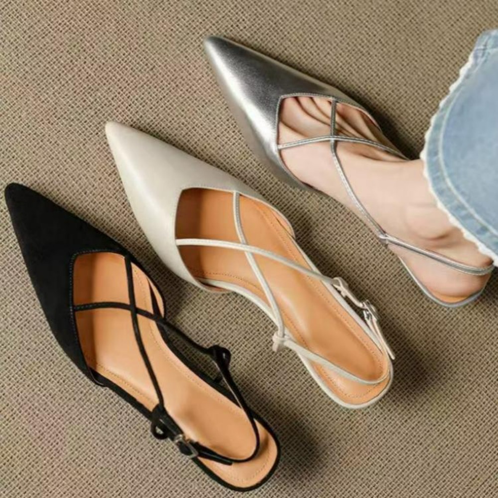 2026 New Style Pointed Toe Low - French Street Fashion 评论和价格