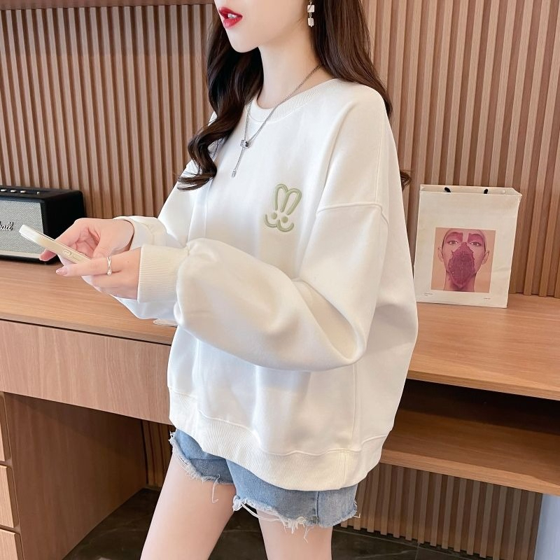 Women's Lightweight Oversized  - Oversized Crewneck Fleece 评论和价格