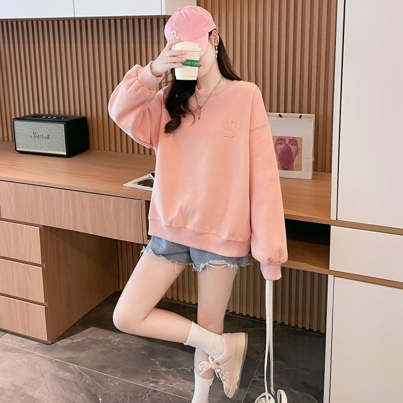Women's Lightweight Oversized  - Oversized Crewneck Fleece 评论和价格