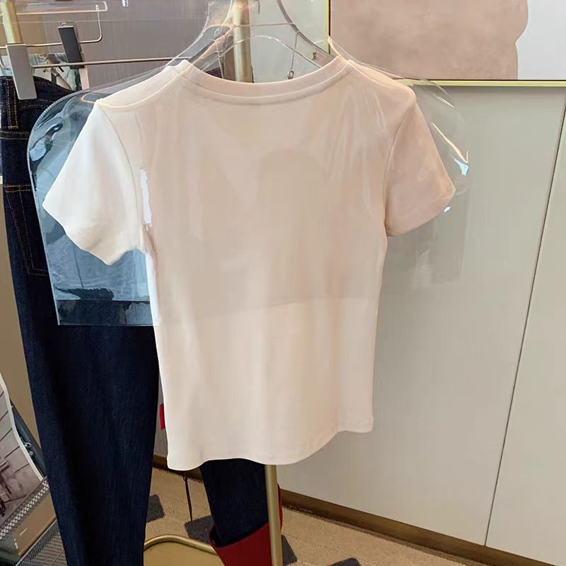 Korean Summer New Solid Color  - Korean Street Fashion Female 评论和价格