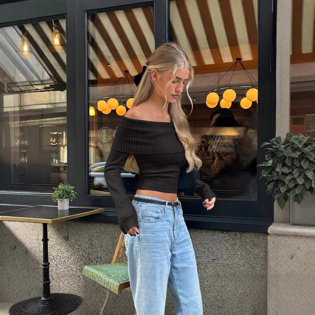 Street Fashion Off Shoulder To - Street Fashion Y2K 评论和价格