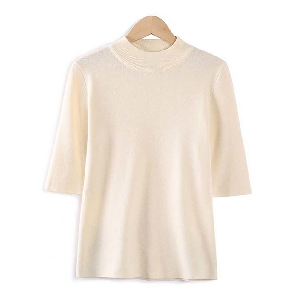 Summer Knitted Sweater Short S - Korean Street Fashion Female 评论和价格