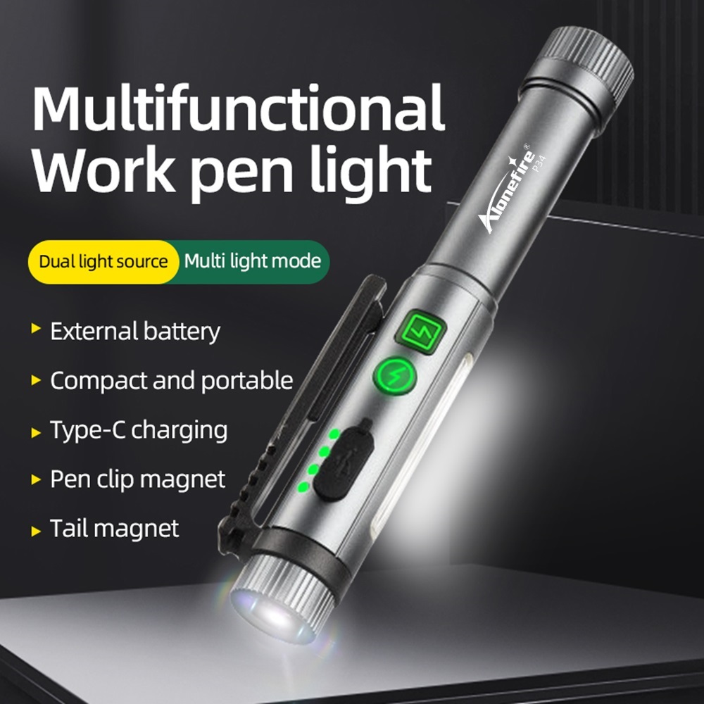 2-in-1 COB Pen Work Light LED  - Street Fashion Blog 评论和价格