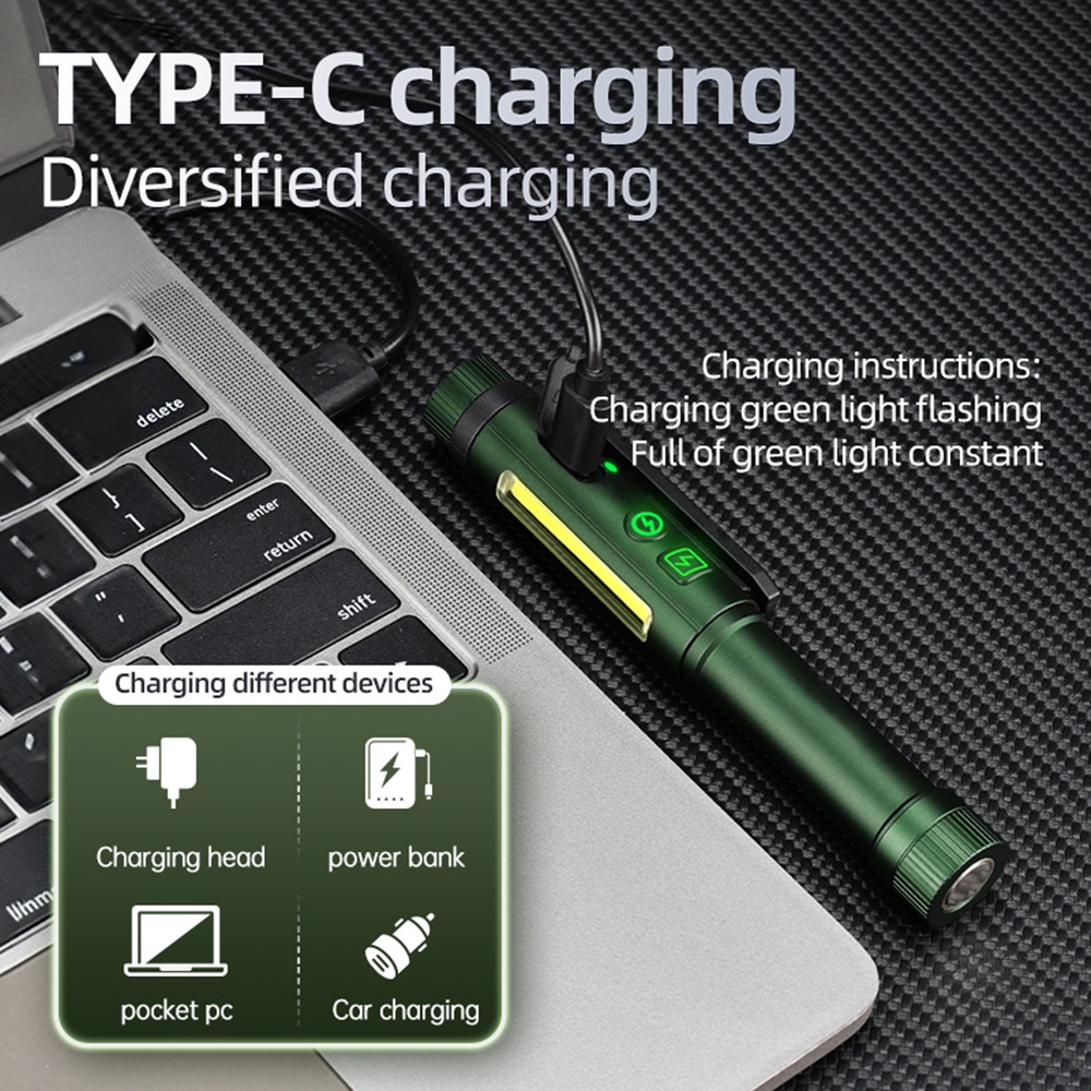 2-in-1 COB Pen Work Light LED  - Street Fashion Blog 评论和价格