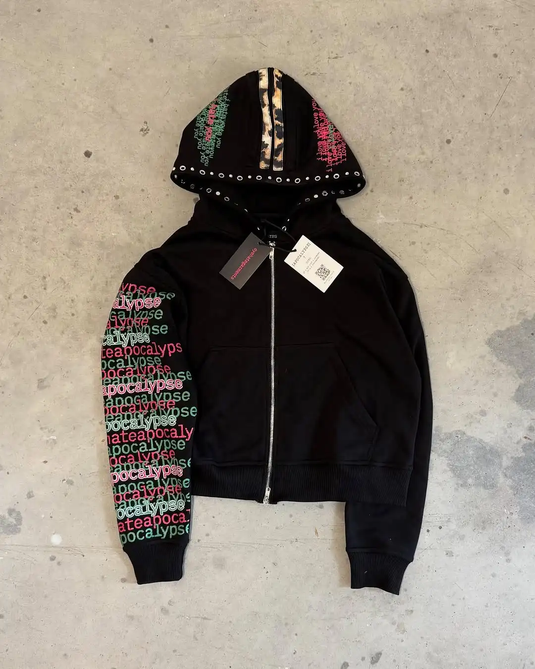 Eyehategarment Street Fashion  - Street Fashion Zip Up Hoodie 评论和价格