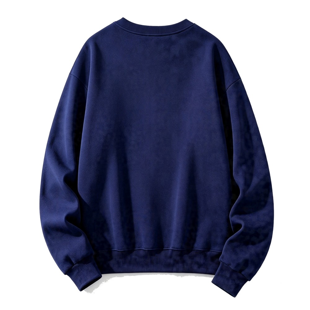Autumn Warm Solid Sweatshirts  - Oversized Crewneck Fleece 评论和价格