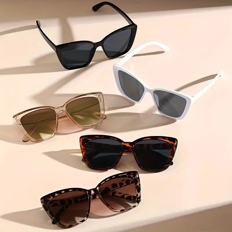 INS Cat Eye Sunglasses UV400 P - Street Fashion Photoshoot 评论和价格