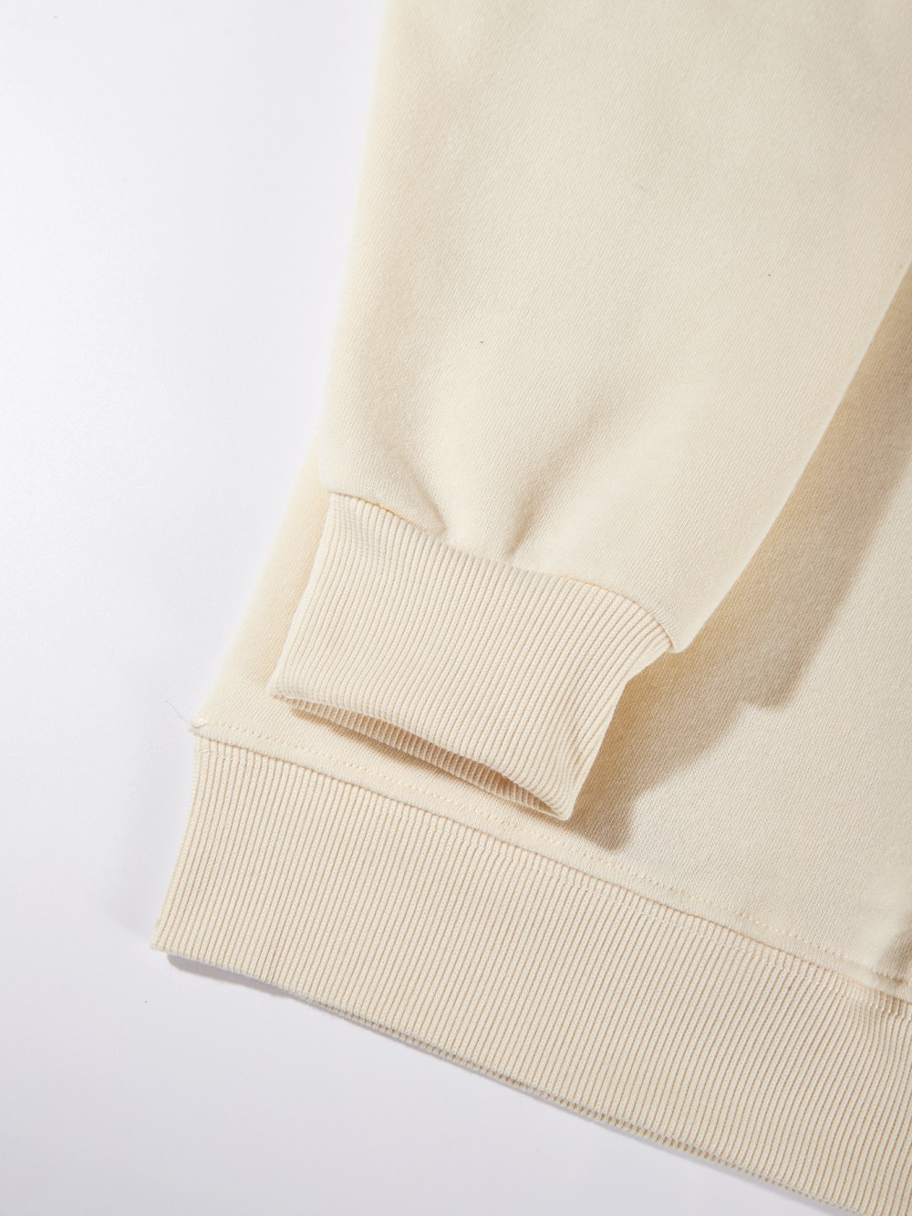 Korean Oversized Solid Color W - Oversized Crewneck Fleece 评论和价格