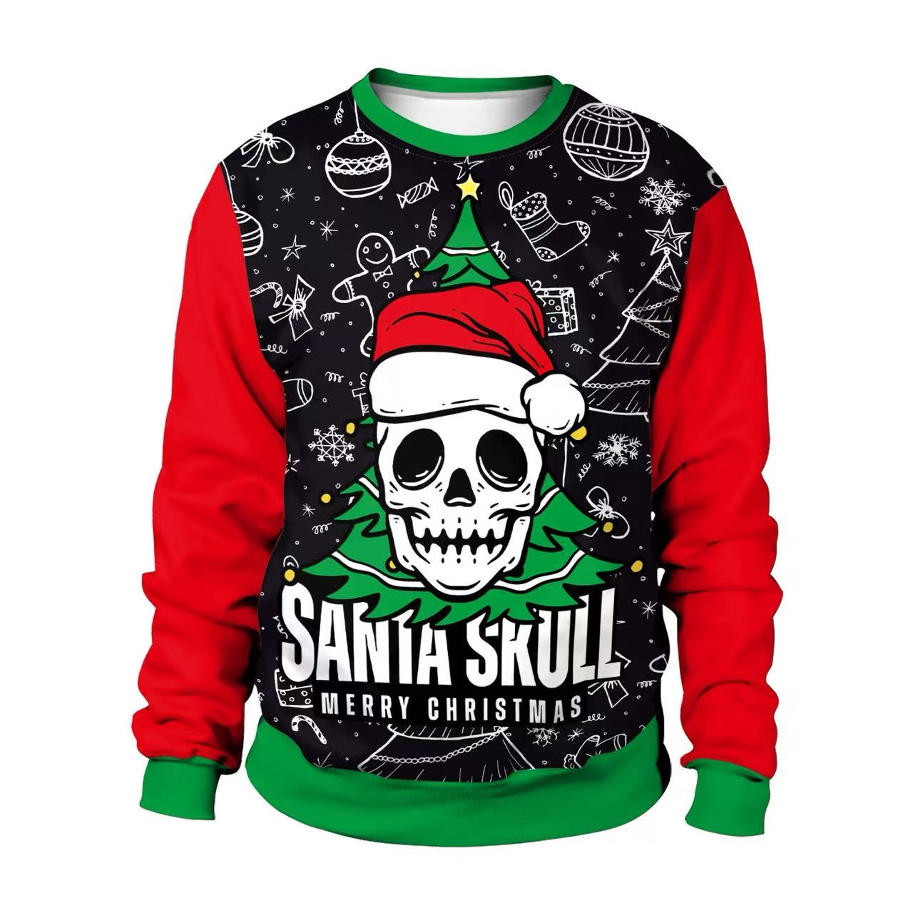 Farm Tractor Ugly Christmas Sw - Oversized Crewneck Fleece 评论和价格