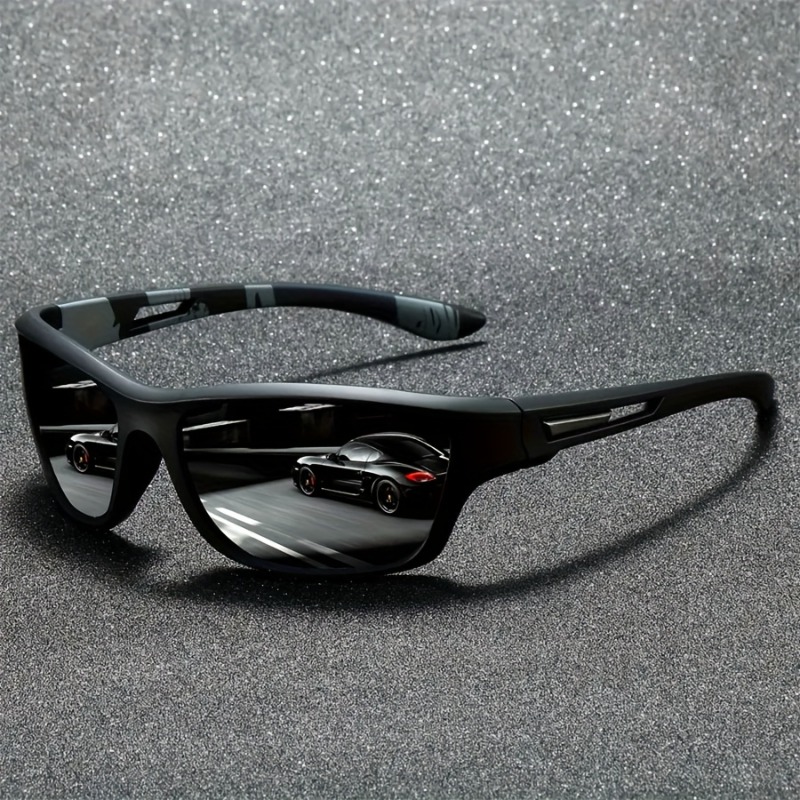 1pcs Men's Stylish Oval Frame  - Street Fashion Photoshoot 评论和价格