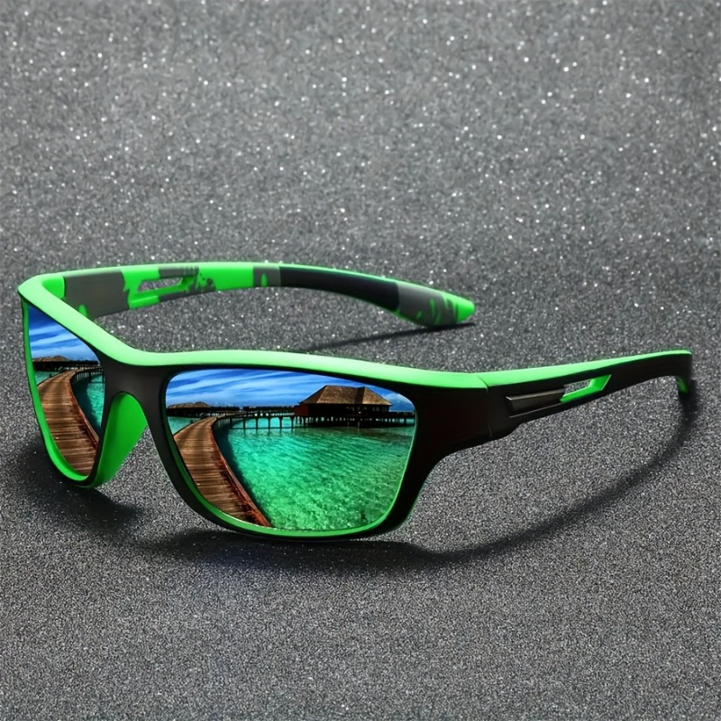 1pcs Men's Stylish Oval Frame  - Street Fashion Photoshoot 评论和价格