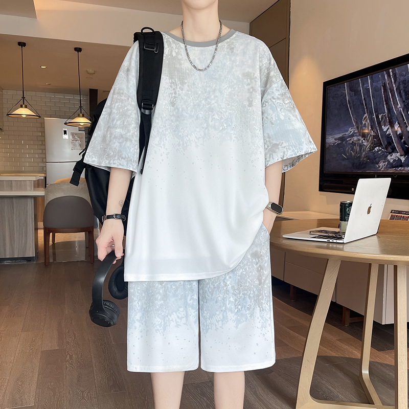 【Top 5-Point Pants】Men's T-Shi - Street Fashion For Man 评论和价格