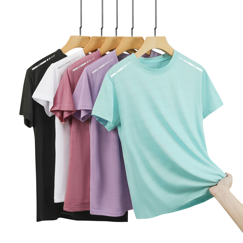 Women Reflective Running T-Shi - Mesh Top Layering 评论和价格